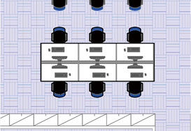 デスクエリアプラン