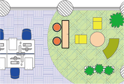 カフェエリアプラン