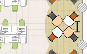 ミーティングエリアプラン