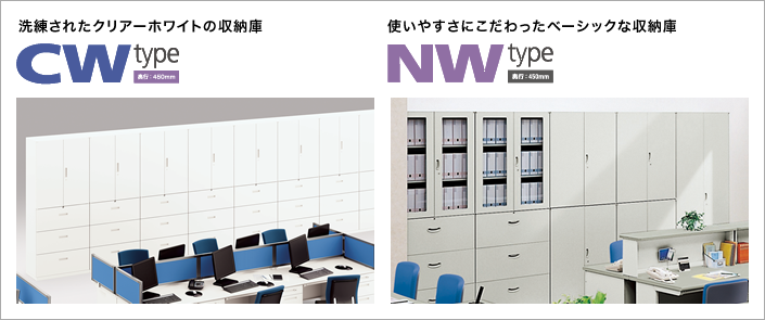 収納庫「CW型／NW型」」