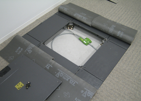 OAフロアの施工例