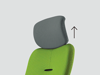 事務用チェアー「ＥＮＥIＲ」のヘッドレスト