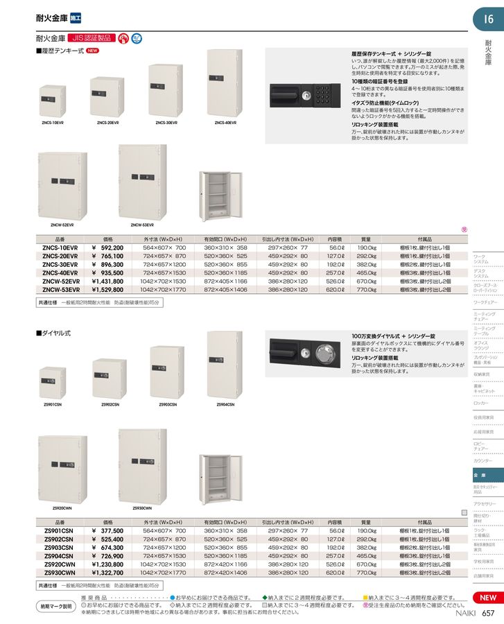 ■ナイキ ハイカウンター(総扉タイプ)[送料別途見積り][掲外取寄][店頭受取不可]
